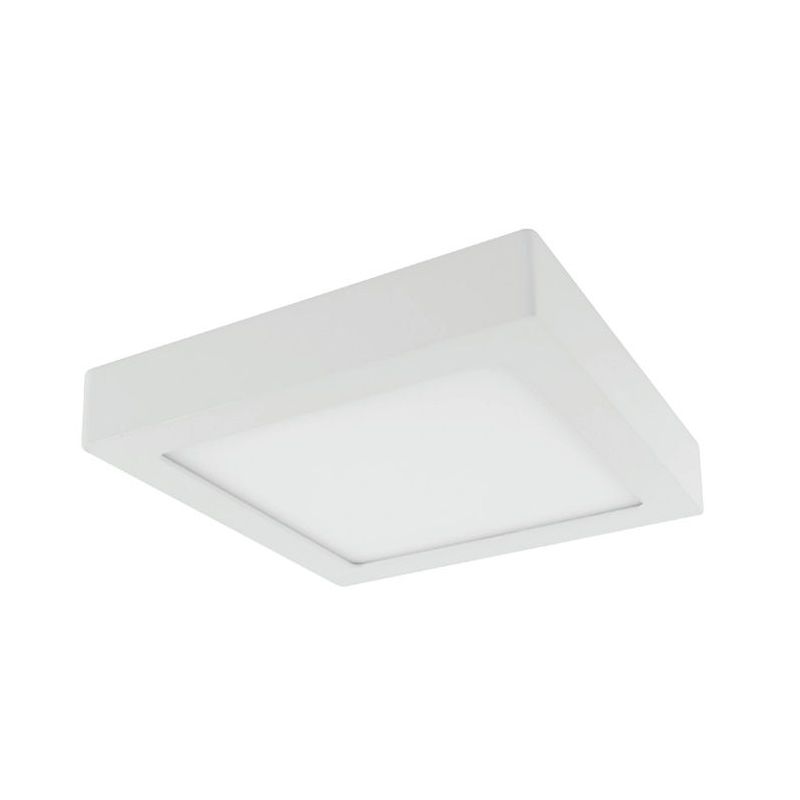 Downlight Superficie Cuadrado Blanco 18W 4000K Breno Prilux