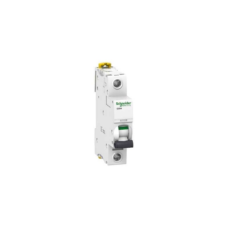 Interruptores automáticos gama terciario SCHNEIDER Interruptor Magnetotérmico 1P 10A iC60N 6/10KA Curva C Schneider A9F79110