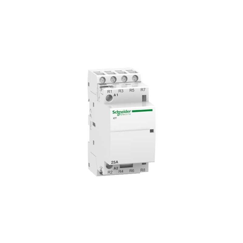 Aparellaje industrial SCHNEIDER CONTACTOR ICT 25A 4NC 230/240V CA