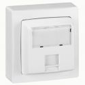 Toma informática RJ-45 C6 monobloc blanco Legrand Oteo 086044