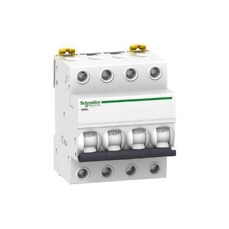 Interruptores automáticos gama residencial SCHNEIDER Interruptor Automático Magnetotérmico 4P 40A iK60N Schneider A9K24440