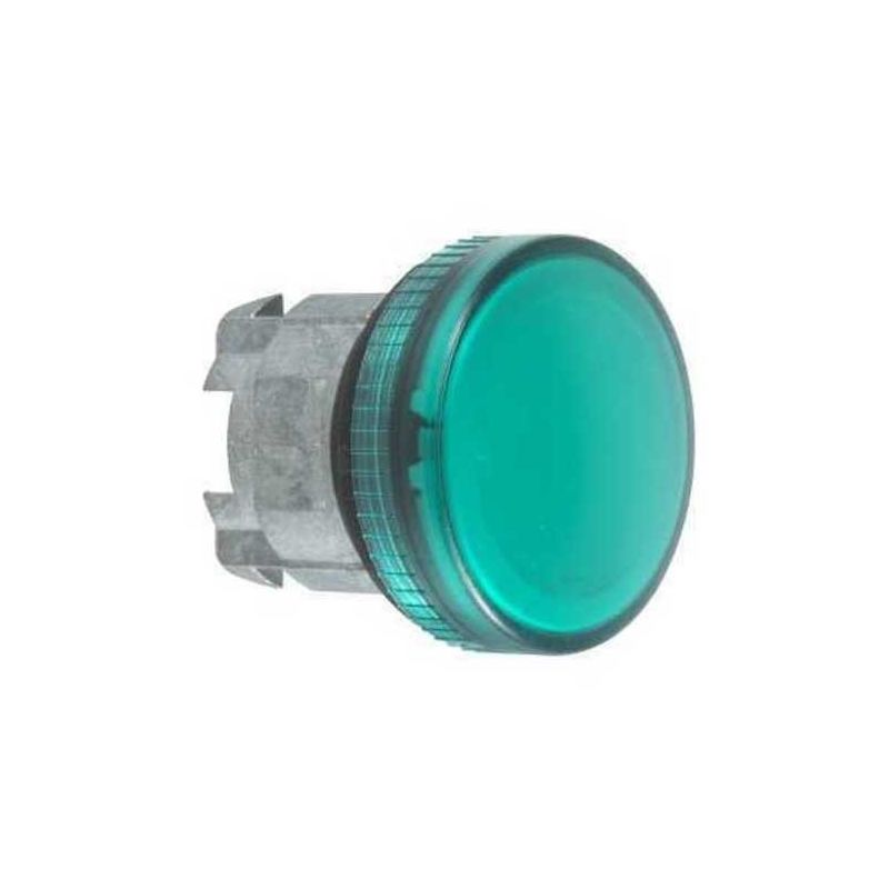 Aparellaje industrial SCHNEIDER Cabeza con led integrado unicamente verde ZB4BV033