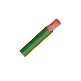 Cable Libre Halógenos Flexible 6 mm2 verde y amarillo