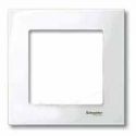 Marco 1 elemento blanco cristalino Schneider Elegance MTN404119