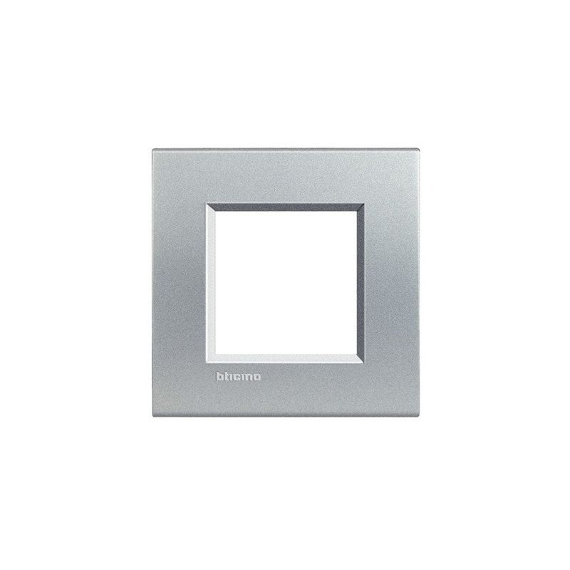 LivingLight BTICINO Marco 1 elemento aluminio Bticino Livinglight LNA4802TE