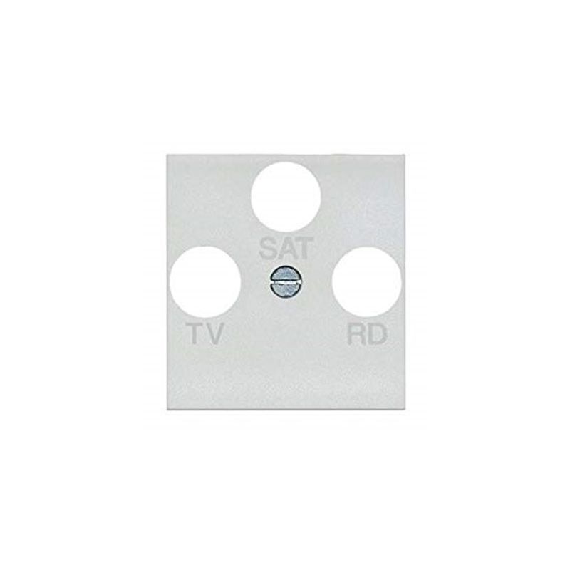 LivingLight LEGRAND Tapa para toma TV-SAT color blanco Livinglight N42