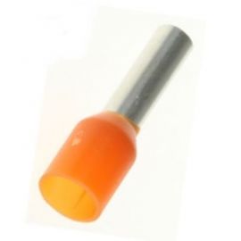 Sofamel Puntera hueca aislada corta 4mm color naranja (100 uds)
