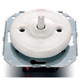 Doble Interruptor porcelana blanco sin manecilla Fontini Garby Colonial 31-300-17-1