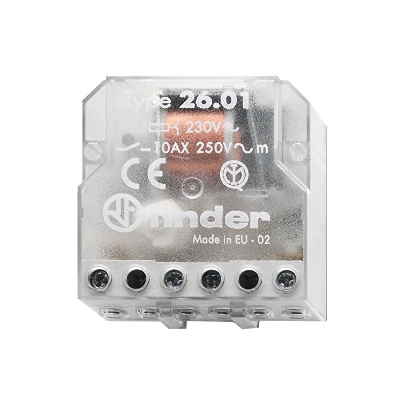 Raíz FINDER Telerruptor electromecánico empotrar 1 NA 230V Finder