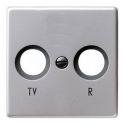 Tapa TV-R Alumino Brillante Legrand Valena 770265