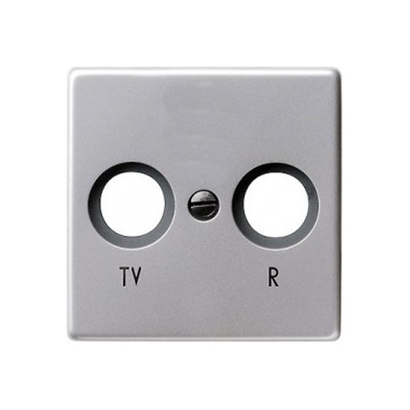 Legrand Valena LEGRAND Tapa TV-R Alumino Brillante Legrand Valena 770265