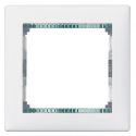 Marco 1 elemento horizontal Blanco-Cristal Legrand Valena 774461