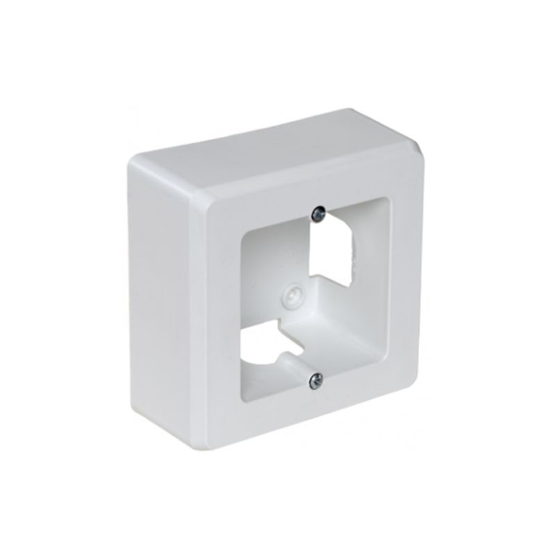 Cajas universales para mecanismos SOLERA Zócalo de superficie blanco 1 elemento 94x96x43mm Solera 91