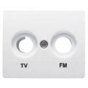 Tapa toma TV-FM Blanco BJC Iris 18330