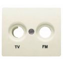 Tapa toma TV/FM Beige BJC IRIS 18330A