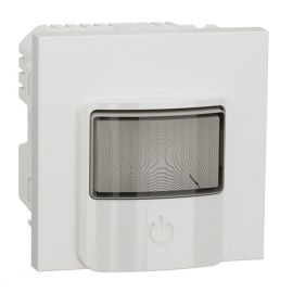 Detector de movimiento con regulador LED Wiser blanco polar Schneider New Unica NU352718