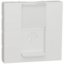 Tapa RJ45 ancha blanco polar Schneider New Unica NU941118