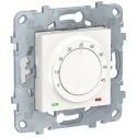 Termostato calefaccion suelo 10A blanco polar Schneider New Unica NU550318