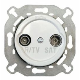 Toma R-TV/SAT intermedia A blanco Fontini Venezia 35-713-05-2