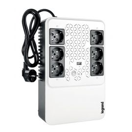SAI Keor Multiplug 800 VA - 480 W con 6 enchufes 1 y USB de Legrand 310082