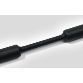 Tubo termoretráctil negro 1 metro, relación de contracción 4,8mm/2,4mm HellermannTyton 300-73560