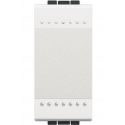 Conmutador 16A estrecho blanco Bticino Livinglight N4003A