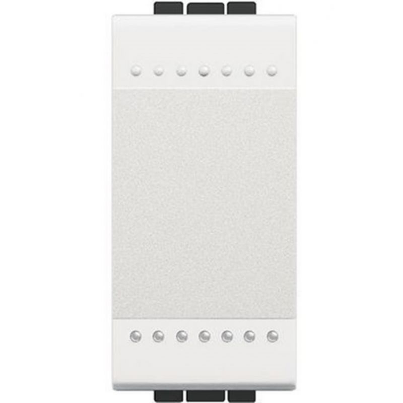 LivingLight BTICINO Conmutador 16A estrecho blanco Bticino Livinglight N4003A