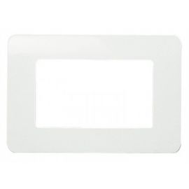 Interruptores y Enchufes por marca ABB NIESSEN Placa 1 ventana 3 módulos blanco para caja americana Niessen Stylo 2473 BA
