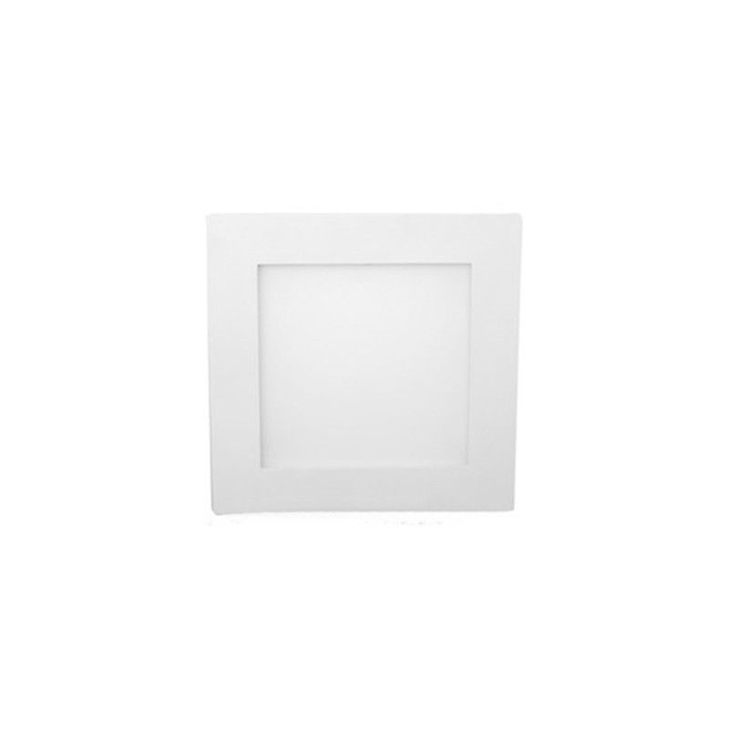 Black Friday JISO Downlight LED cuadrado blanco 22W luz fría 6000K Jiso