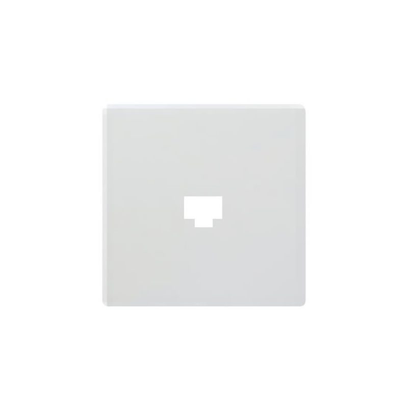 Teclas Delta Style BJC Tapa RJ45 / RJ11 blanco polar Siemens Delta Style 5TG2278-2WH01