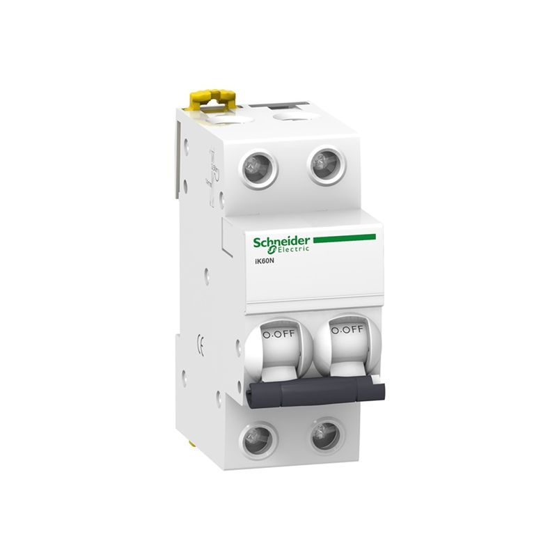 Interruptores automáticos gama residencial SCHNEIDER Interruptor Automático Magnetotérmico 2P 6A iK60N Schneider A9K17206