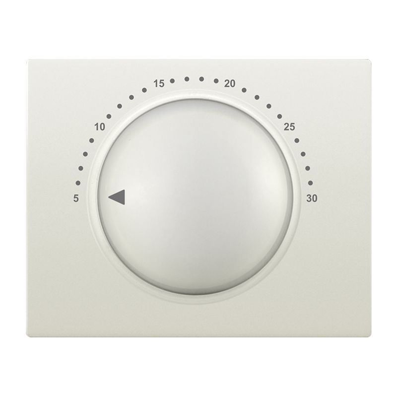 BJC Mega BJC Tapa termostato electrico ambiente blanco satin BJC Mega 22744-BS