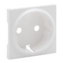 Tapa enchufe 2P+T blanco Legrand Niloe Step 864120