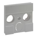 Tapa TV-R-SAT aluminio Legrand Niloe Step 864360