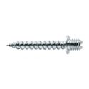 Tornillo tirafondo M6 TF longitud 40 mm cincado Caja 100 udes. Apolo 9840TF