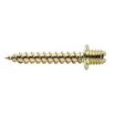 Tornillo tirafondo M6 TF longitud 25 mm bicromatado Caja 100 udes. Apolo 9B625TF