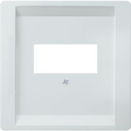 Tapa conector multimedia blanco polar Siemens Delta Style 5TG1342-0WH