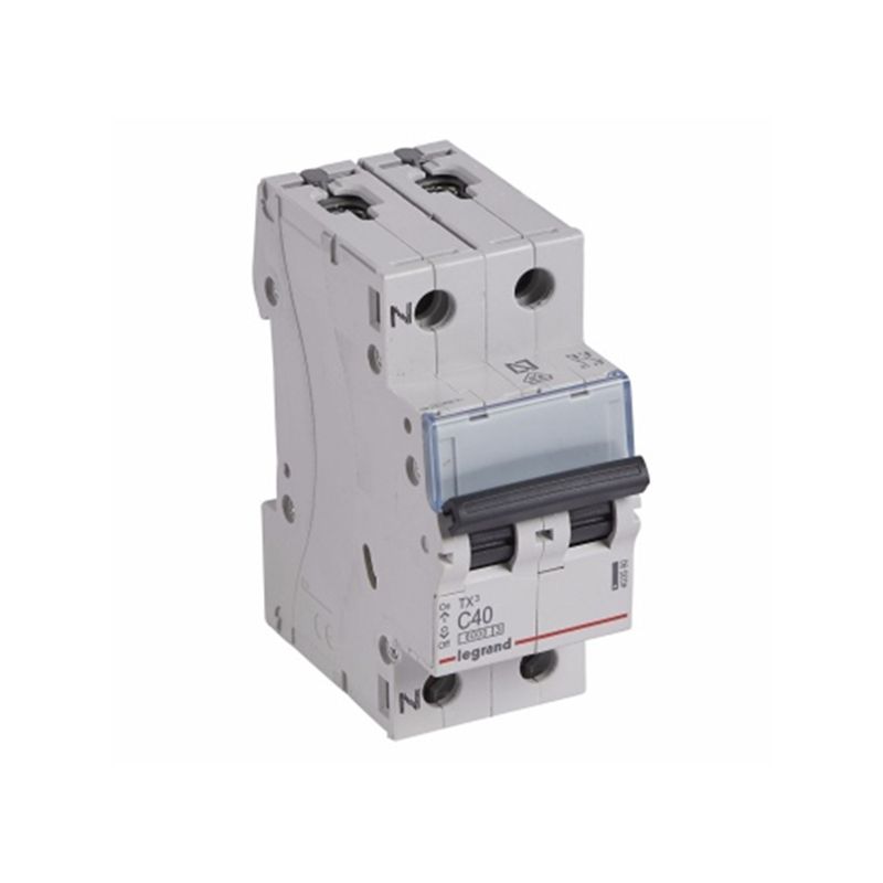 Interruptores automáticos gama residencial LEGRAND Interruptor Automático Magnetotérmico 1P+N 40A TX3 Legrand 403590