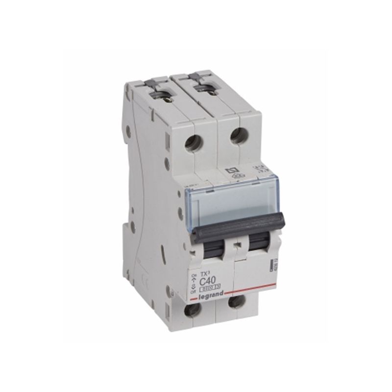 Interruptores automáticos gama residencial LEGRAND Interruptor Automático Magnetotérmico 2P 40A TX3 Legrand 403610