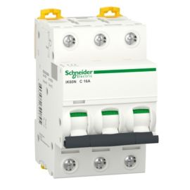 Interruptor Automático Magnetotérmico 3P 16A iK60N Schneider A9K17316