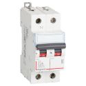 Interruptor Magnetotérmico 1P+N 25A DX3 6/10KA Curva C Legrand 407758