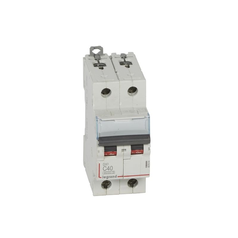 Interruptores automáticos gama terciario LEGRAND Interruptor Magnetotérmico 2P 40A DX3 6/10KA Curva C Legrand 407804