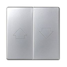 Tecla pulsador persianas doble aluminio Simon 82 82028-33