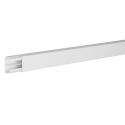 Canaleta blanca 2 compartimentos 2 metros 20x33 mm Hager LF2003609010