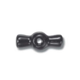 Lazo rotativo porcelana negro para mecanismos Fontini Garby Colonial 30-967-27-1
