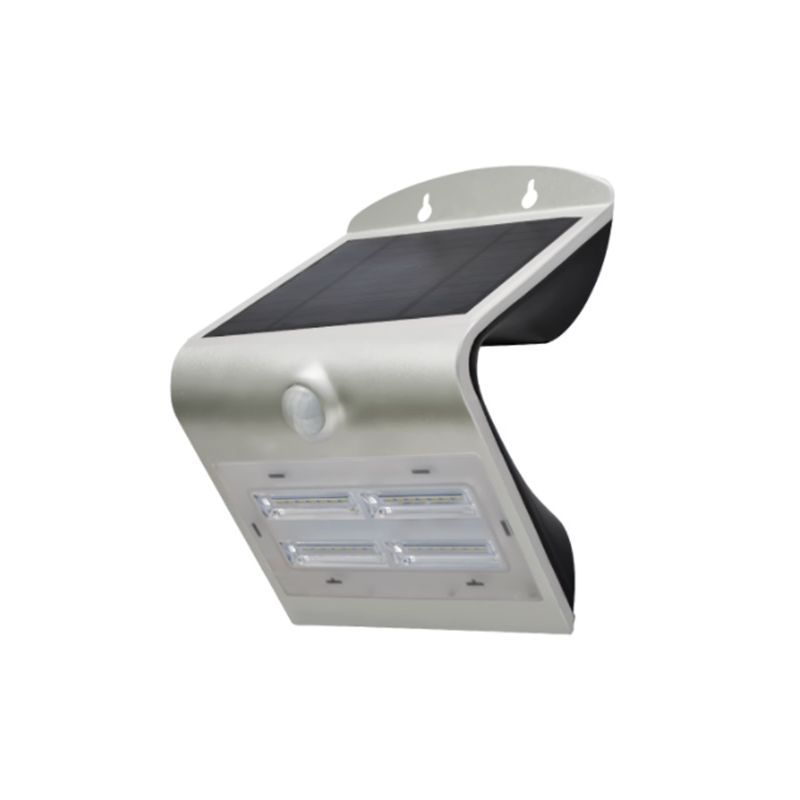 Black Friday PRILUX Aplique pared solar de exterior IP65 3,2W 840 400lm Gris de Prilux 472180