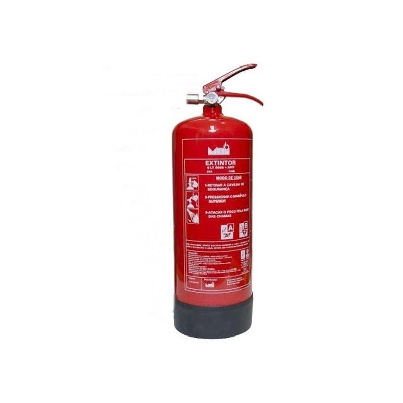 Extintor de incendios en polvo ABC de 2 KG