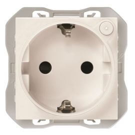 Base de enchufe schuko iO blanco serie 270 de Simon 21000432-090