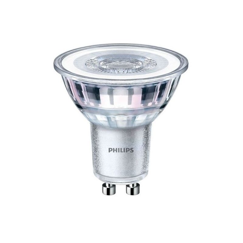 Lámparas LED con casquillo GU10 PHILIPS Bombilla GU10 Corepro LEDspot 4,9W luz cálida 830 120º Philips