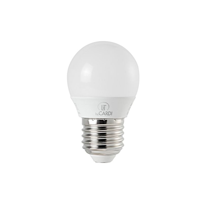 Black Friday LIT BY CARDI Bombilla Led esférica 4,9W luz neutra 840 E27